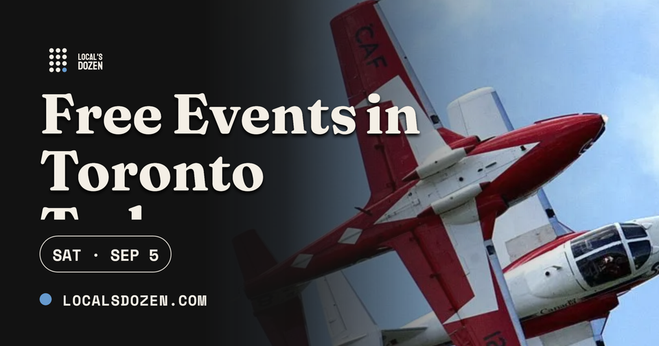 September 5, 2026 | 11 Free Events in Toronto Today