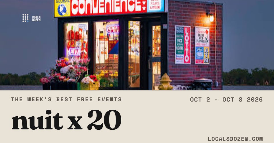 nuit x 20 | Oct 2 - Oct 8 2026